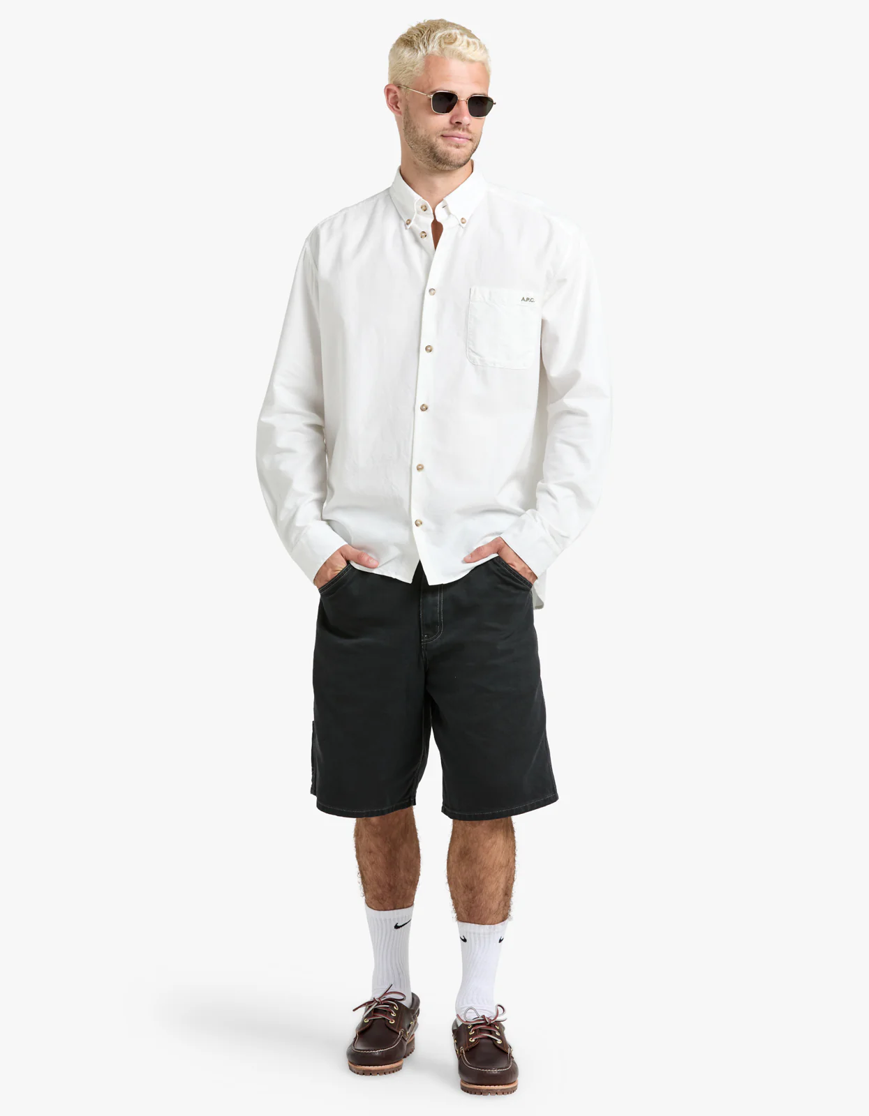 Mateo Logo Shirt - AAC Off White - Image 2