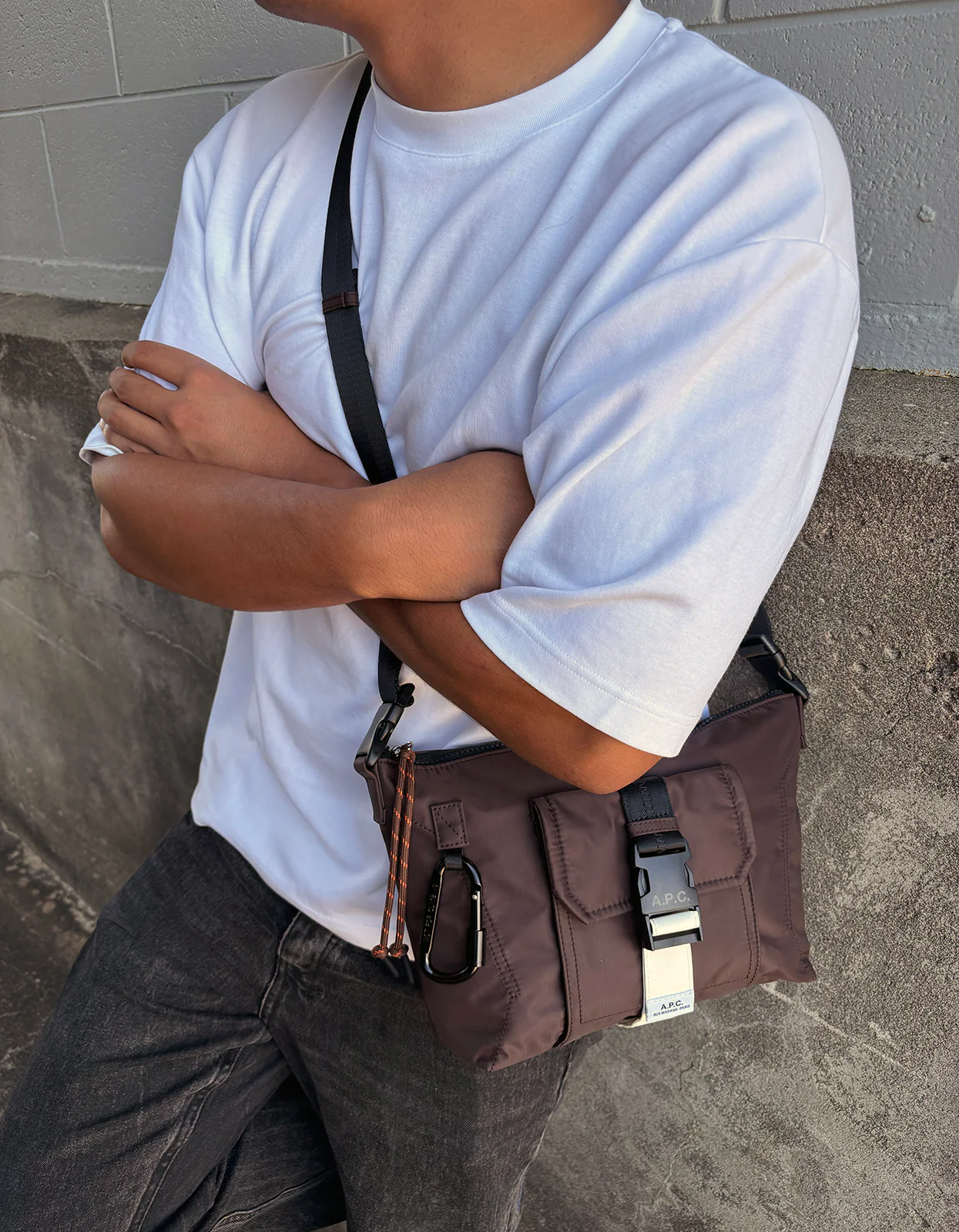 Trek Satchel Bag - CAA Brown - Image 2
