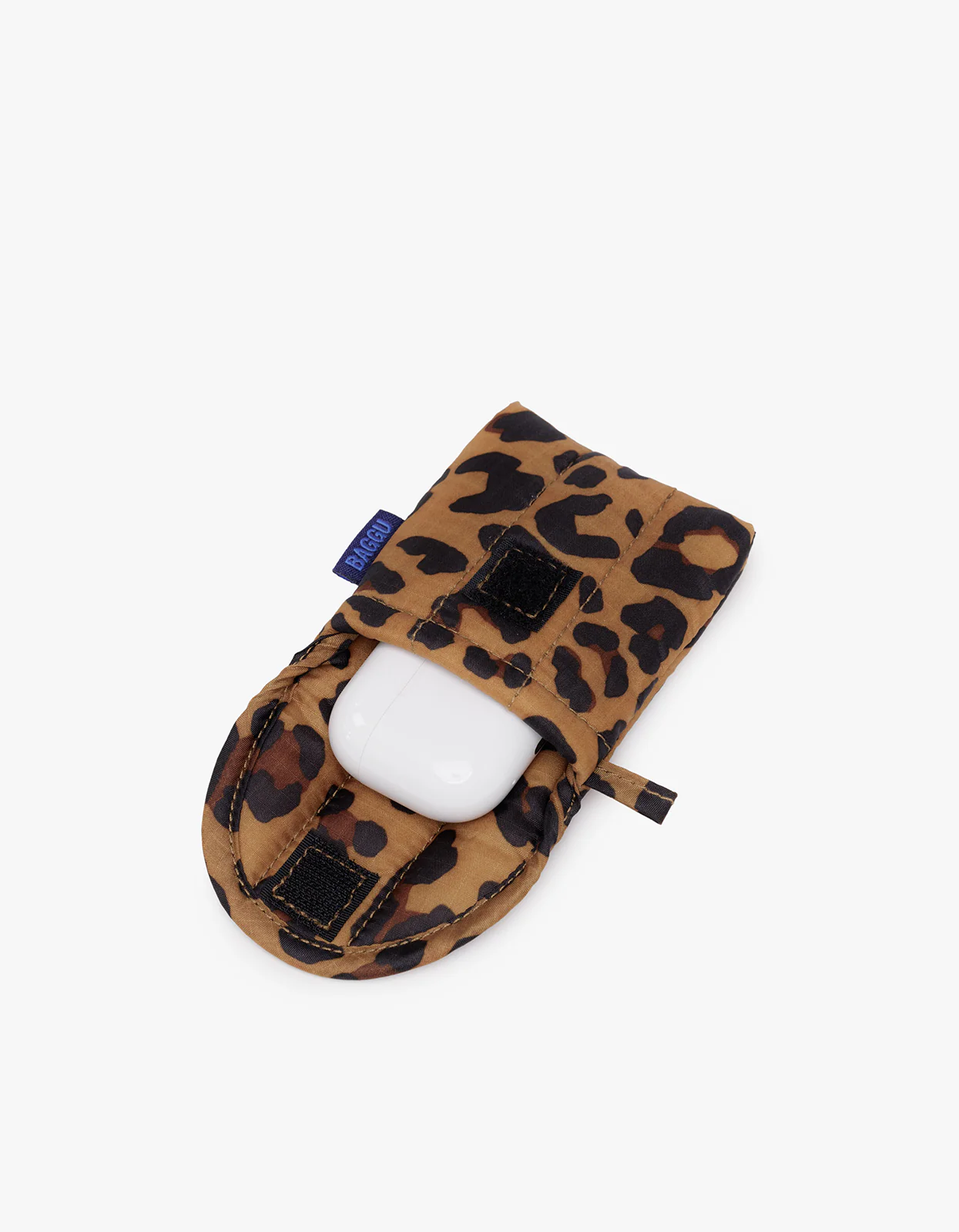 Puffy Earbuds Case - Leopard - Image 2