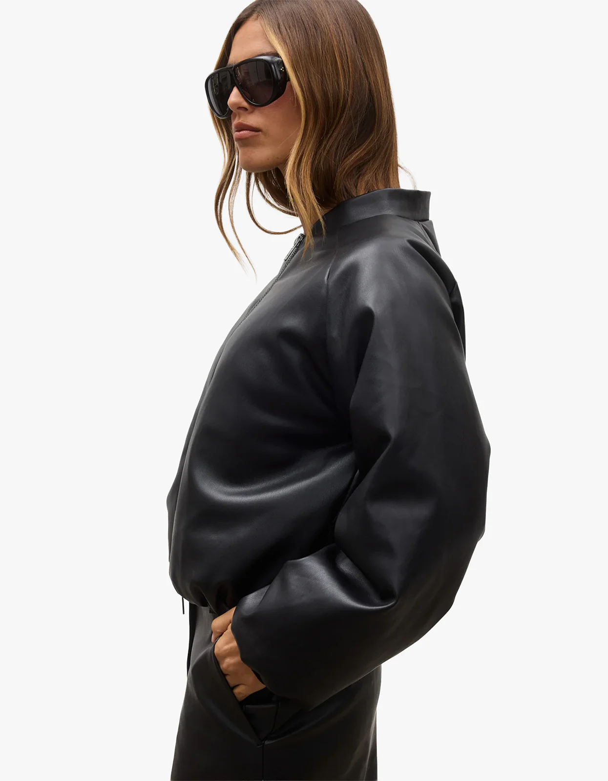Ceci Bomber - Black - Image 7