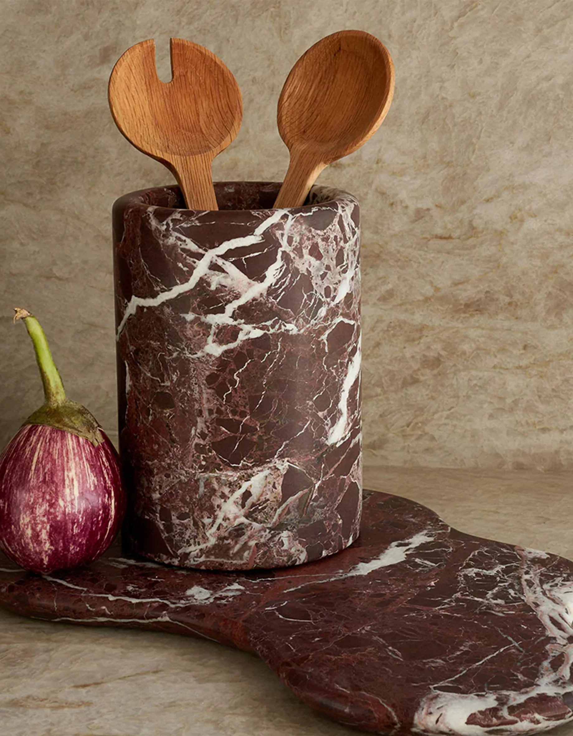 Oasis Wine & Champagne Marble Cooler - Rosso Levanto - Image 3