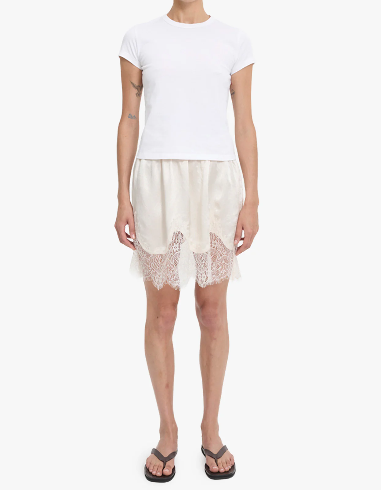 Lily Skirt - Cream - Image 2