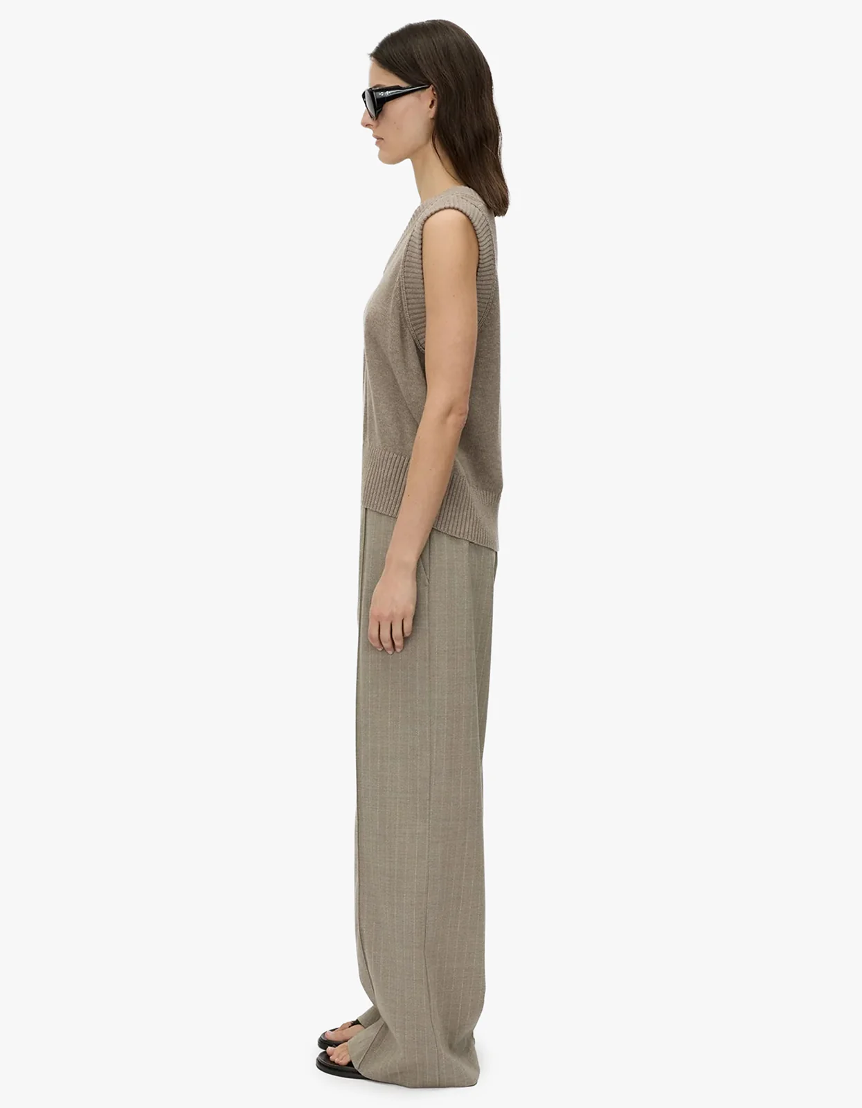 Arnelle Pant - Natual Pinstripe - Image 3