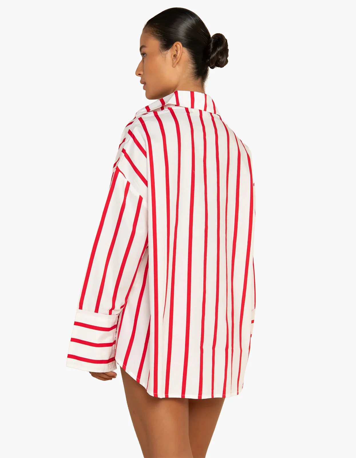Rivierie Shirt - Red/White Stripe - Image 4