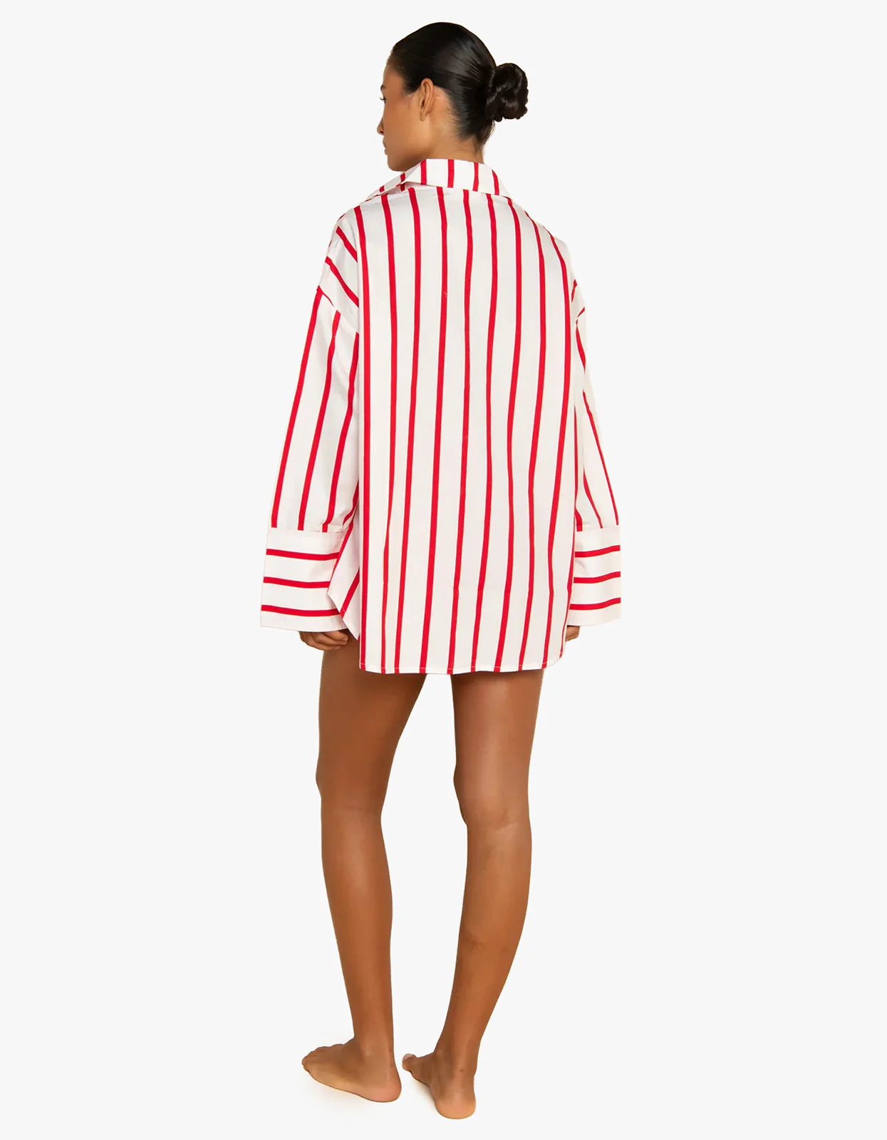 Rivierie Shirt - Red/White Stripe - Image 6