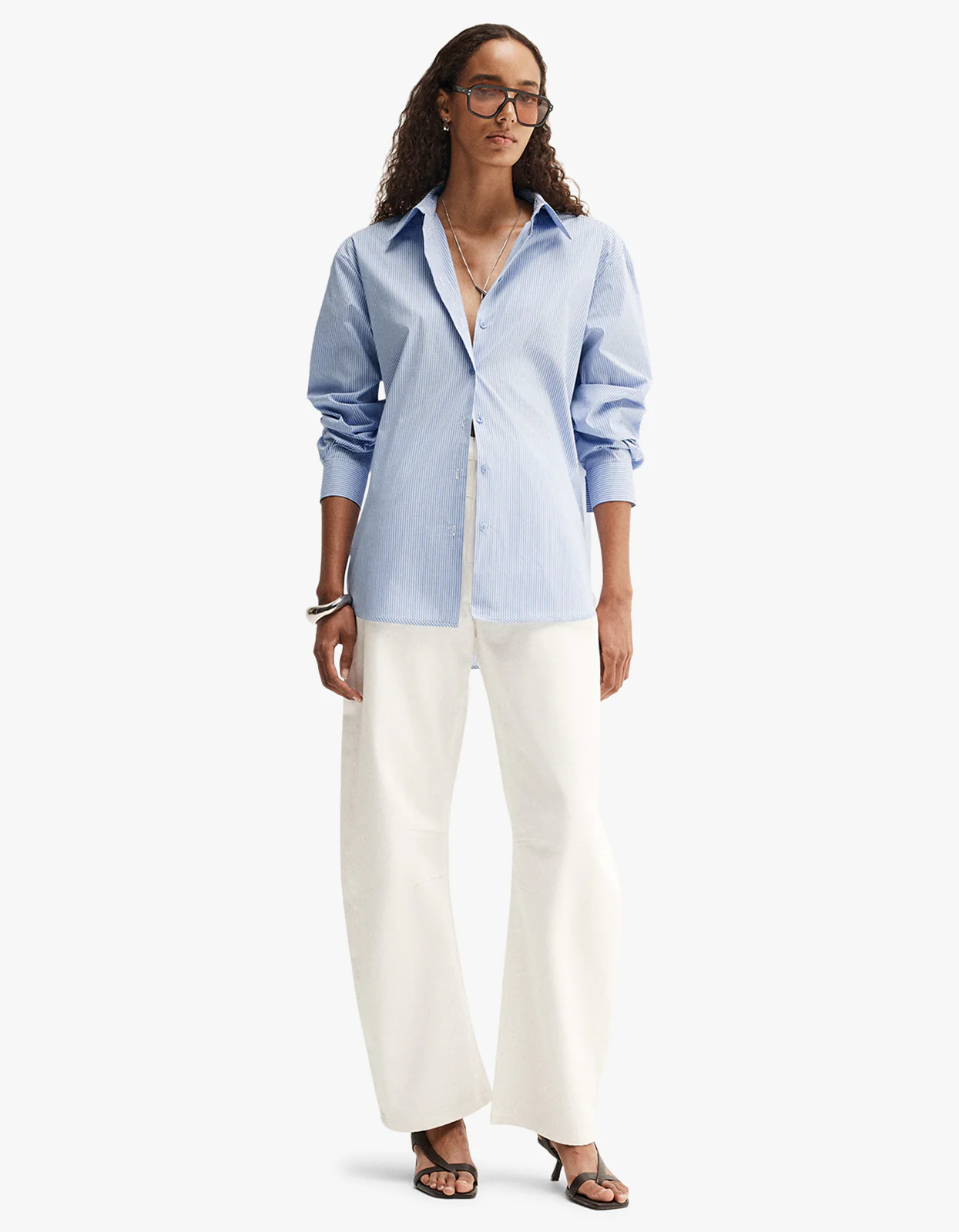 Holland Stripe Shirt - Blue Stripe - Image 2