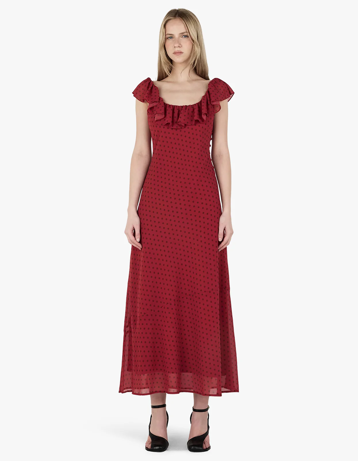 Hazel Bias Dress - Samba Polka - Image 2