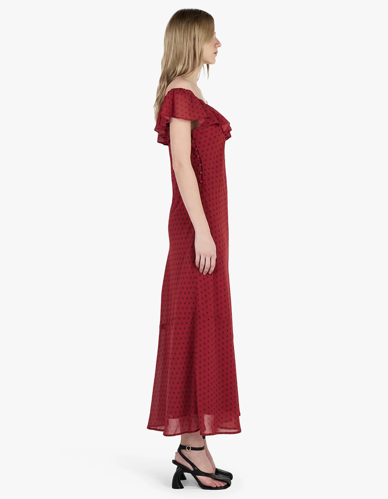 Hazel Bias Dress - Samba Polka - Image 4