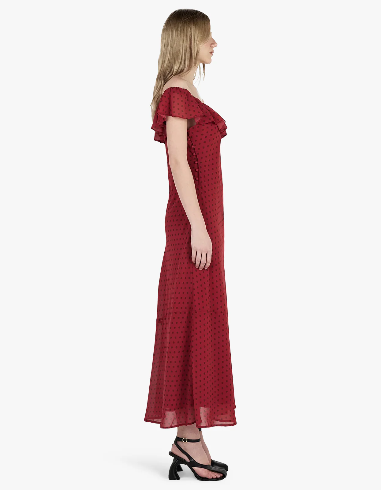 Hazel Bias Dress - Samba Polka - Image 7