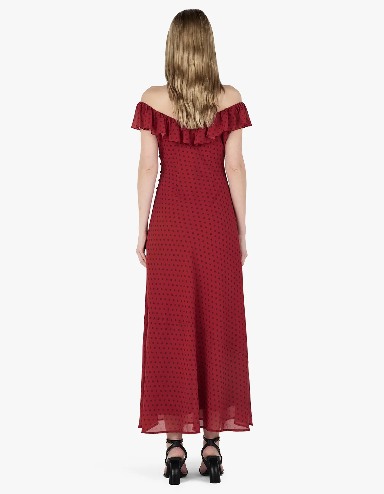 Hazel Bias Dress - Samba Polka - Image 8