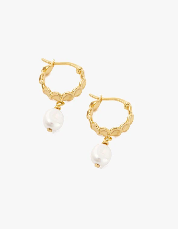 Vacation Hoops - 18K Gold Plated - Image 3