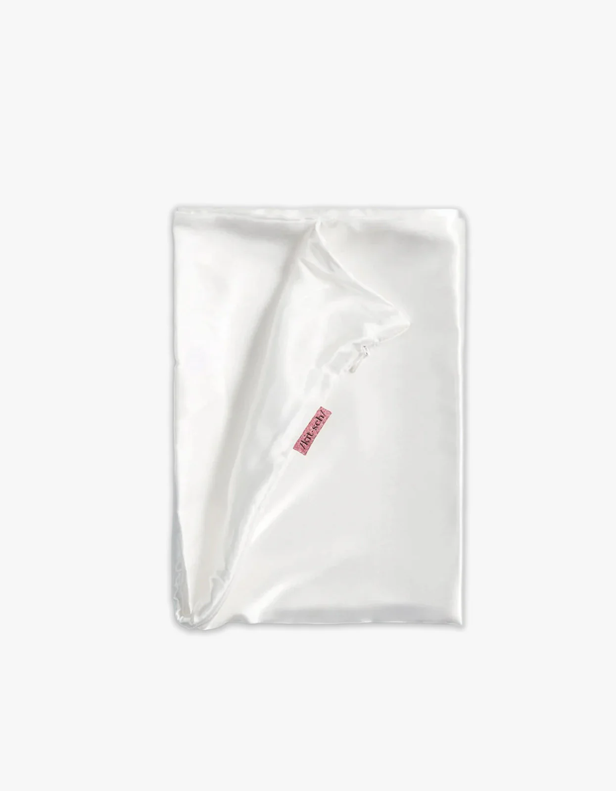 Satin Pillowcase In Ivory - Image 4