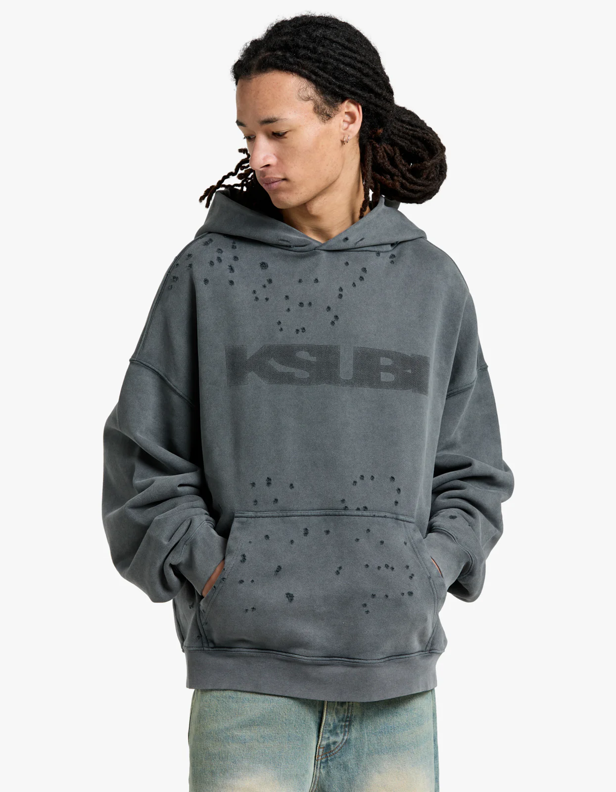 Blasted Ekcess Hoodie - Rhino - Image 4