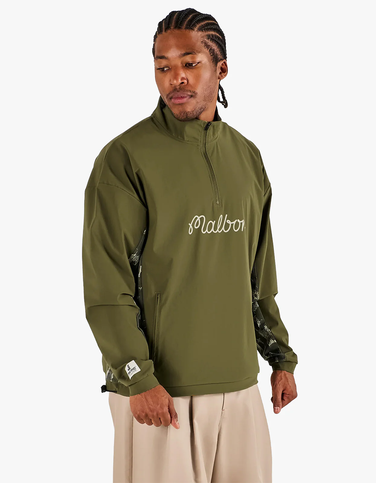 Tour Divot Camo Performance Shell Jacket - Bark Camo - Image 3