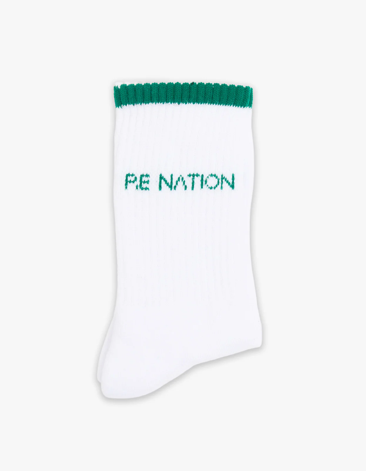 Vita Sock - Optic White/College Green