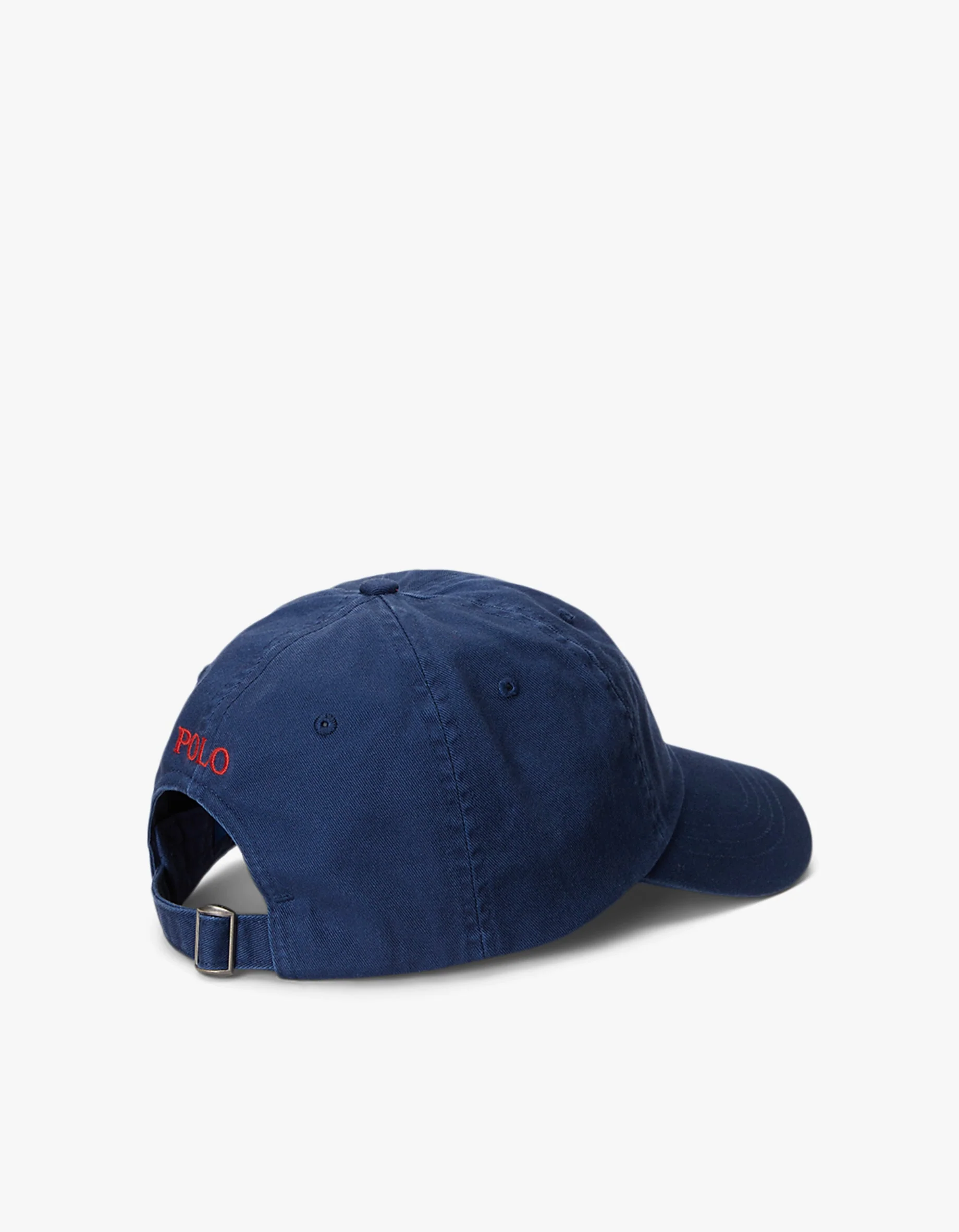 Cotton Chino Ball Cap - Newport Navy/RL2000 Red - Image 2