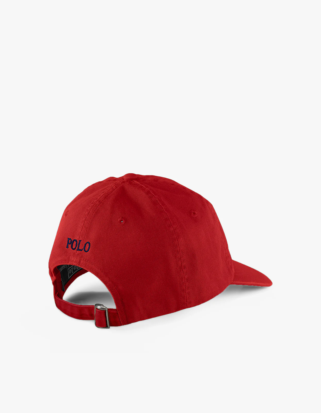 Cotton Chino Ball Cap - RL2000 Red/Blue - Image 3