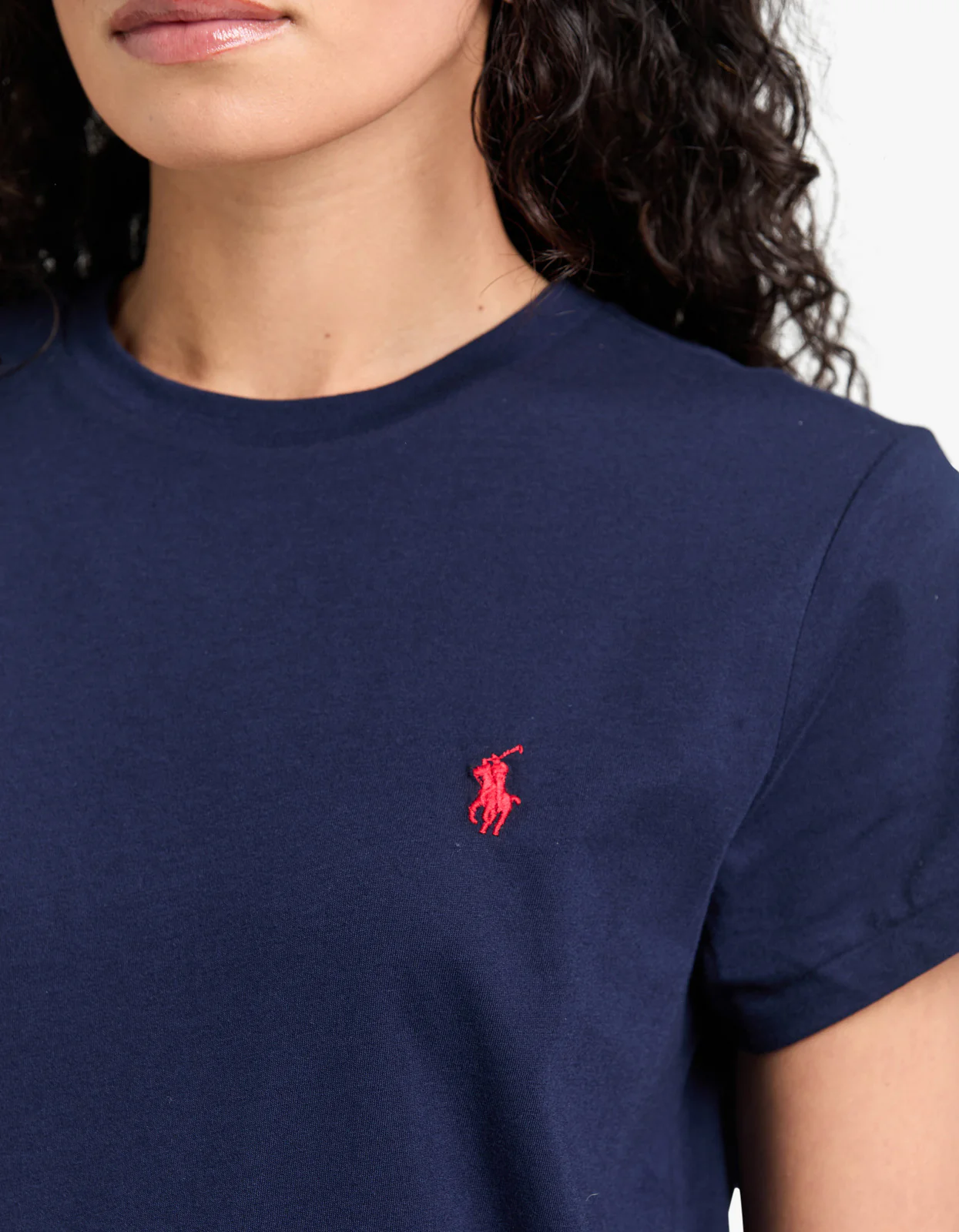 Crewneck Short Sleeve T Shirt - Cruise Navy - Image 5