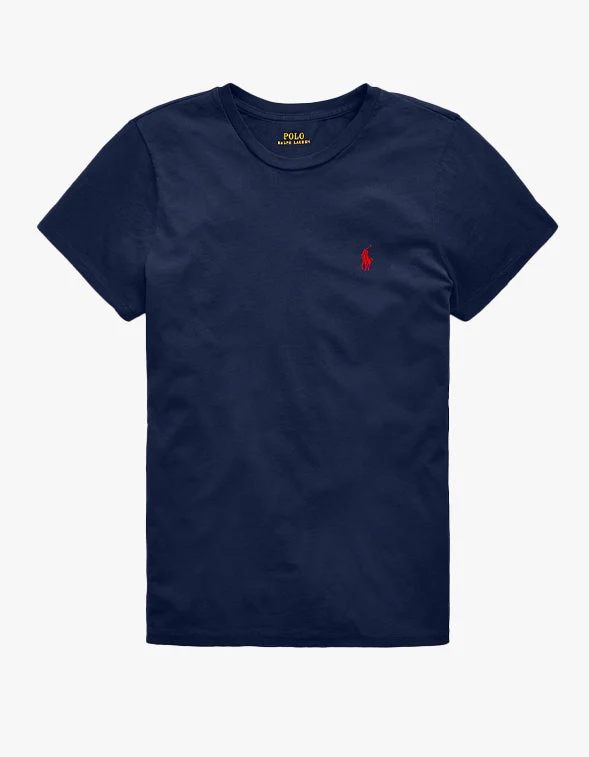 Crewneck Short Sleeve T Shirt - Cruise Navy - Image 7