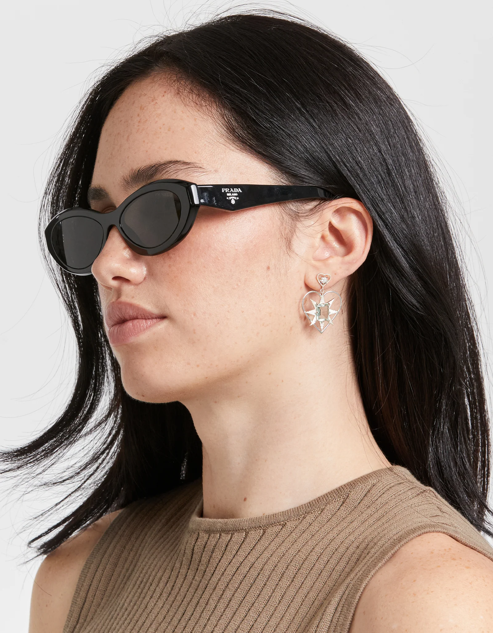 PR 26ZS Sunglasses - Black - Image 2