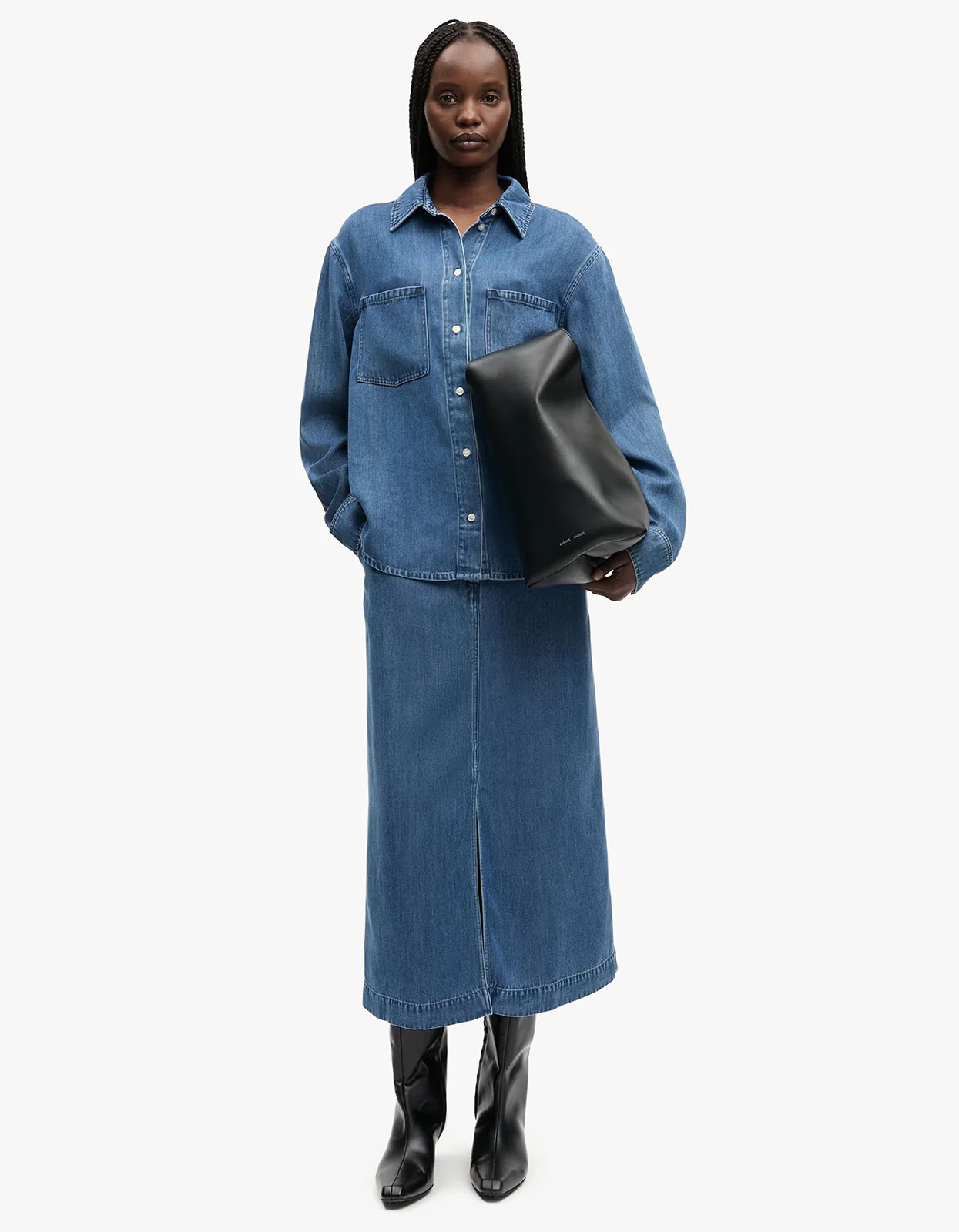 Sabexy Shirt 15645 - Medium Denim Blue