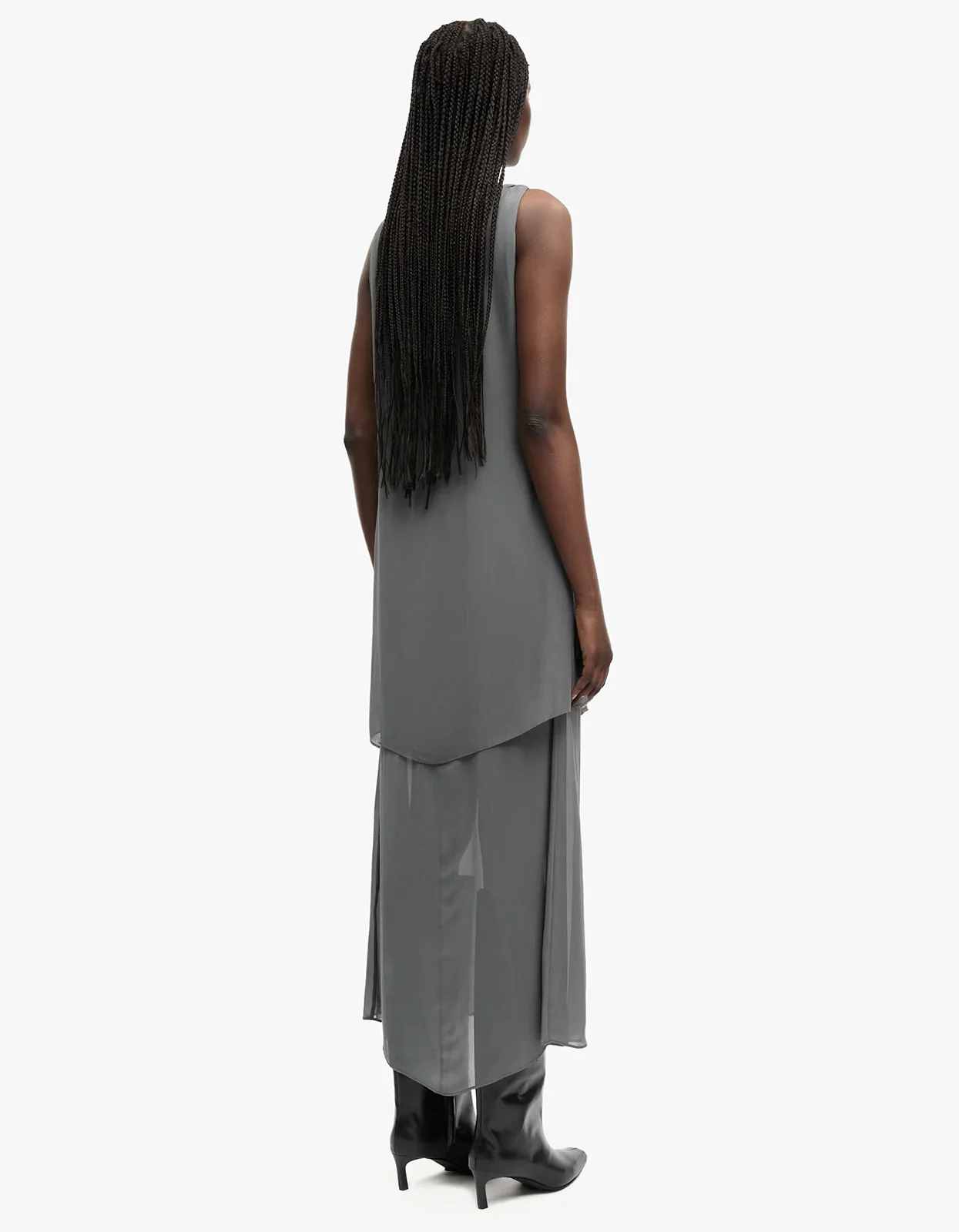 Samika Dress 15932 - Gunmetal - Image 4