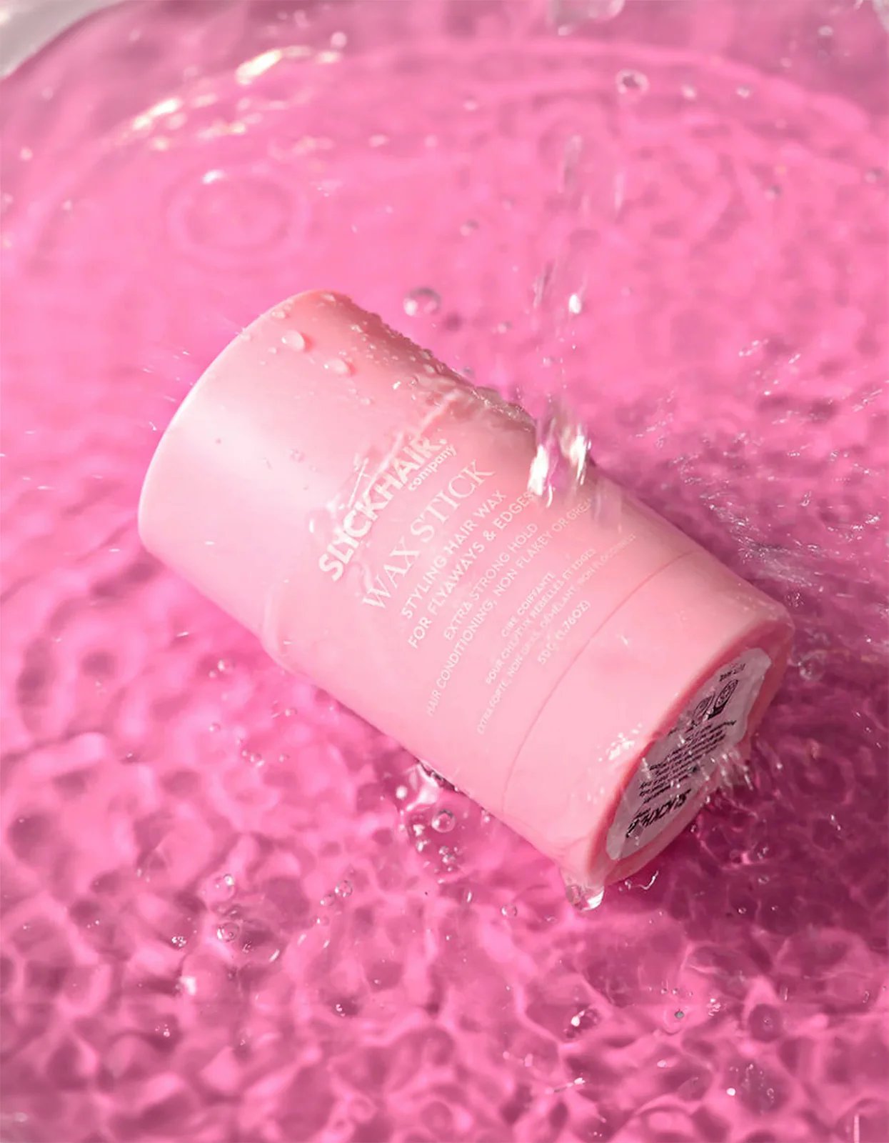 Hair Wax Stick 50gm - Pink - Image 3