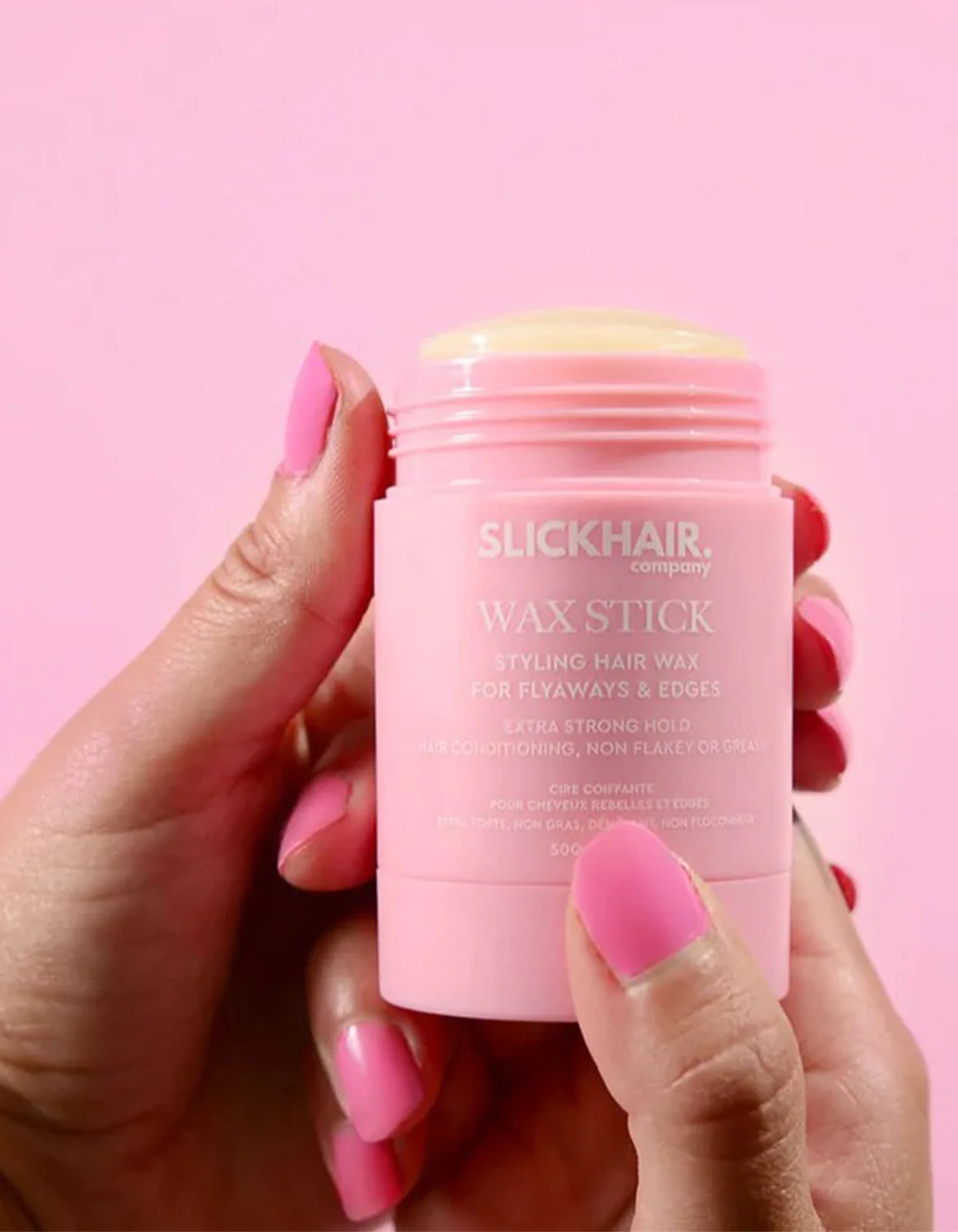 Hair Wax Stick 50gm - Pink - Image 5