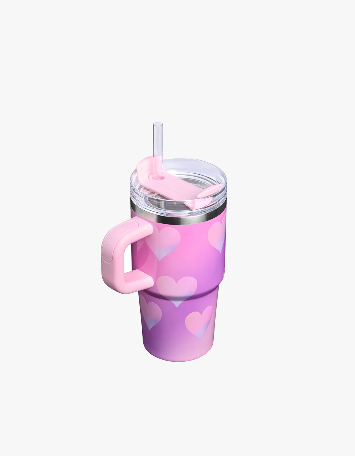 Valentines Quencher 2.0 Flowstate Tumbler 590ml/20oz - Pink Hearts - Image 3