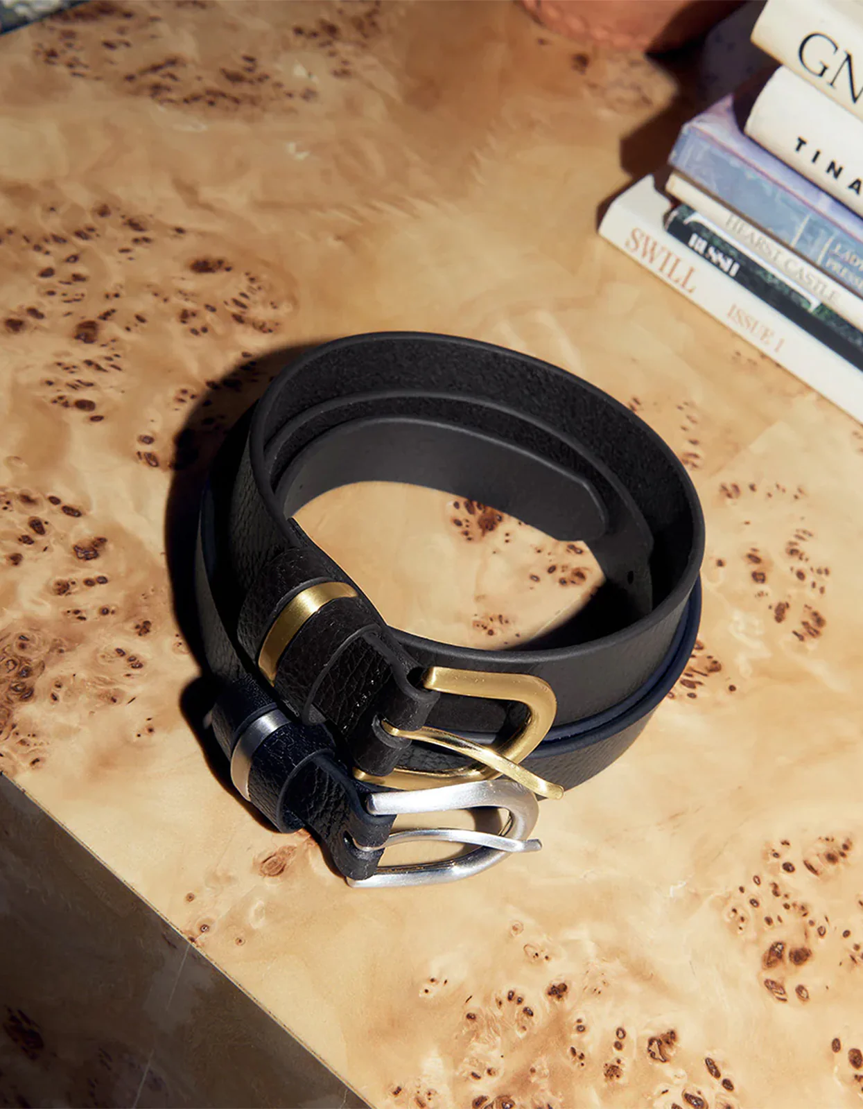 Over And Over Belt - Black/Gold - Image 3