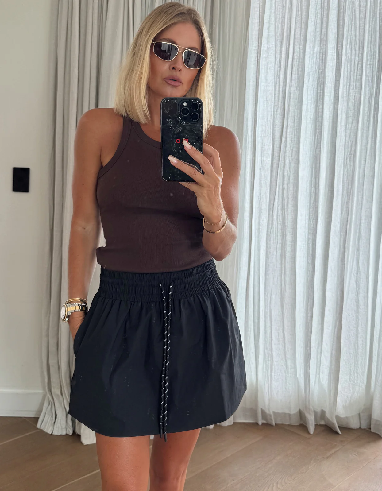 Brunella Skirt - Black - Image 2