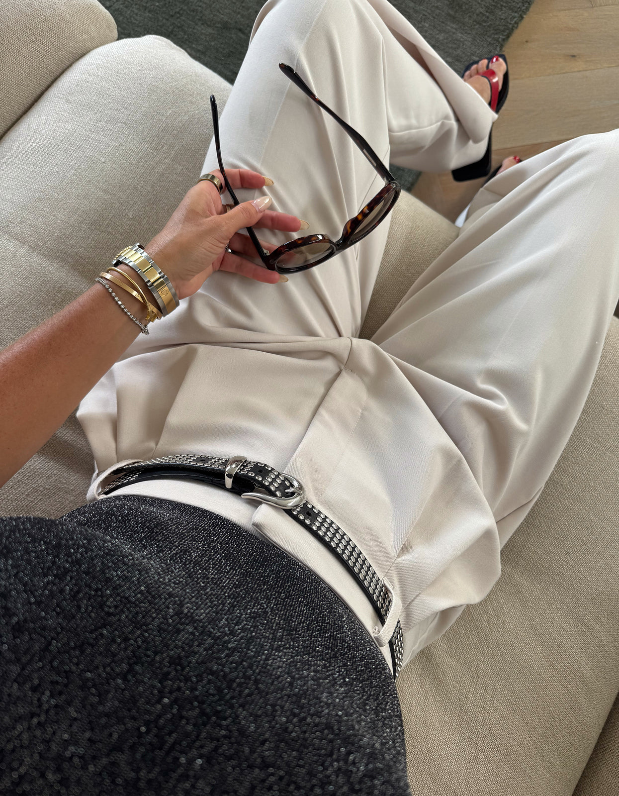 Lockie Pant - Vanilla - Image 2