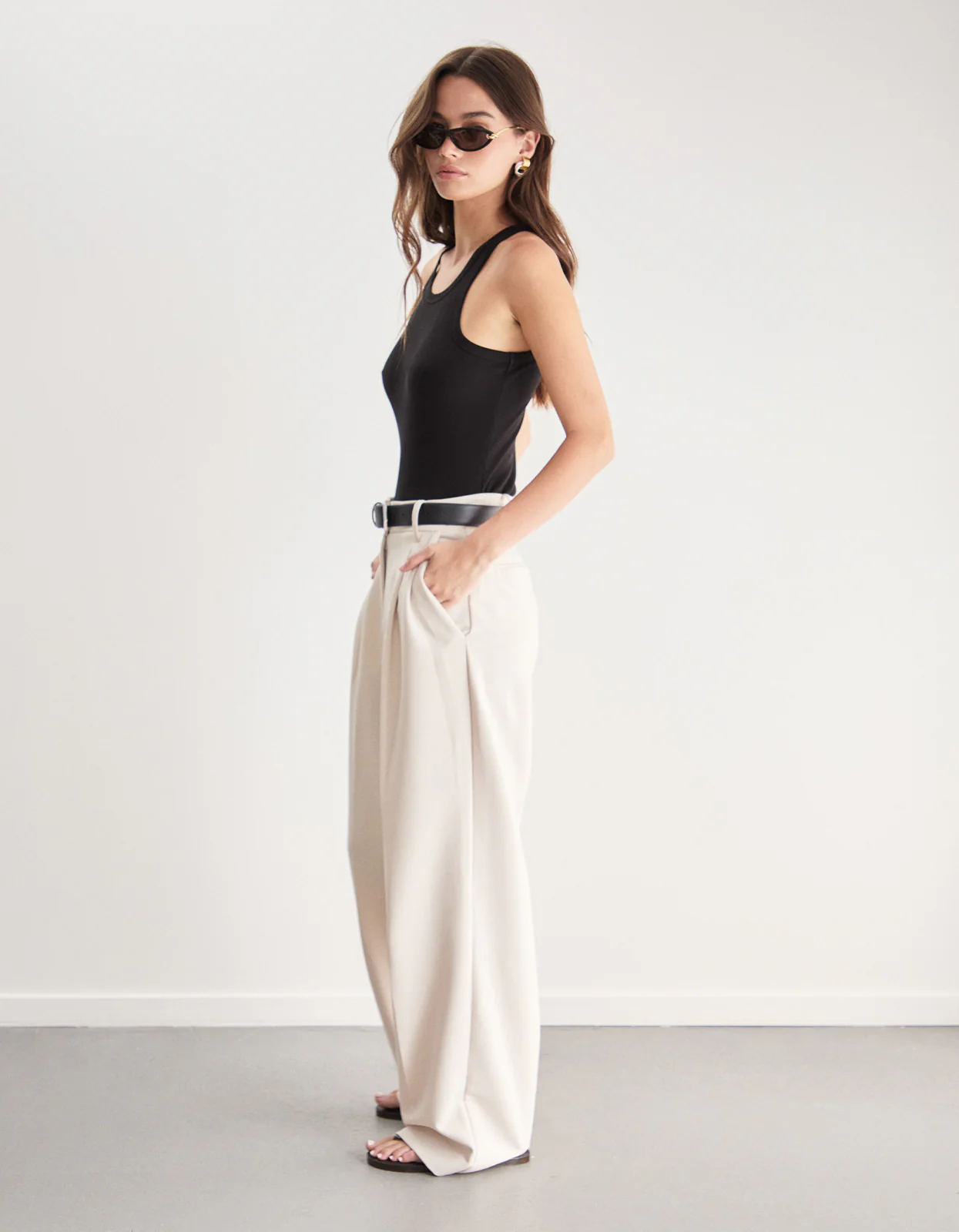 Lockie Pant - Vanilla - Image 4