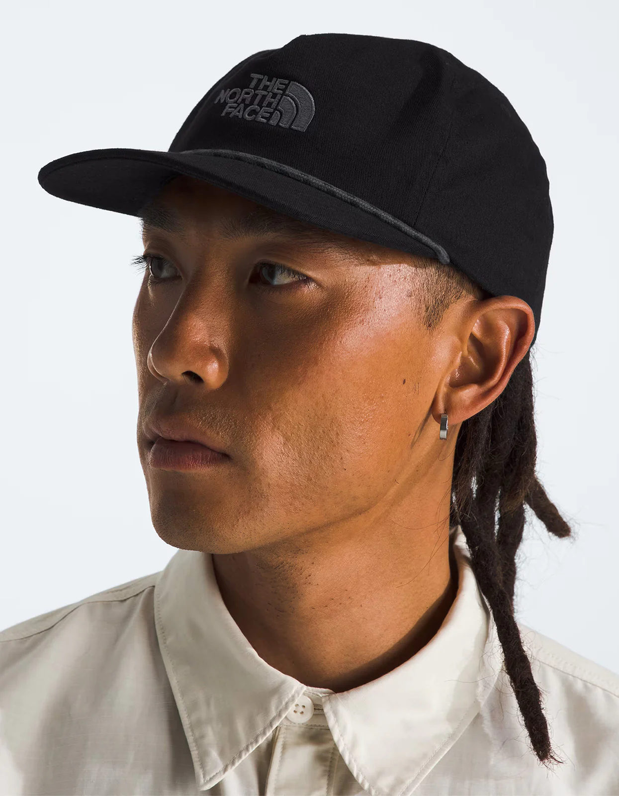Nor 5 Panel Hat - TNF Black/Asphalt Grey - Image 2